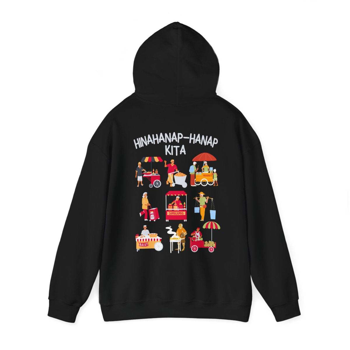 PINOY STREET FOODS 1 - Filipino Food (Hoodie)