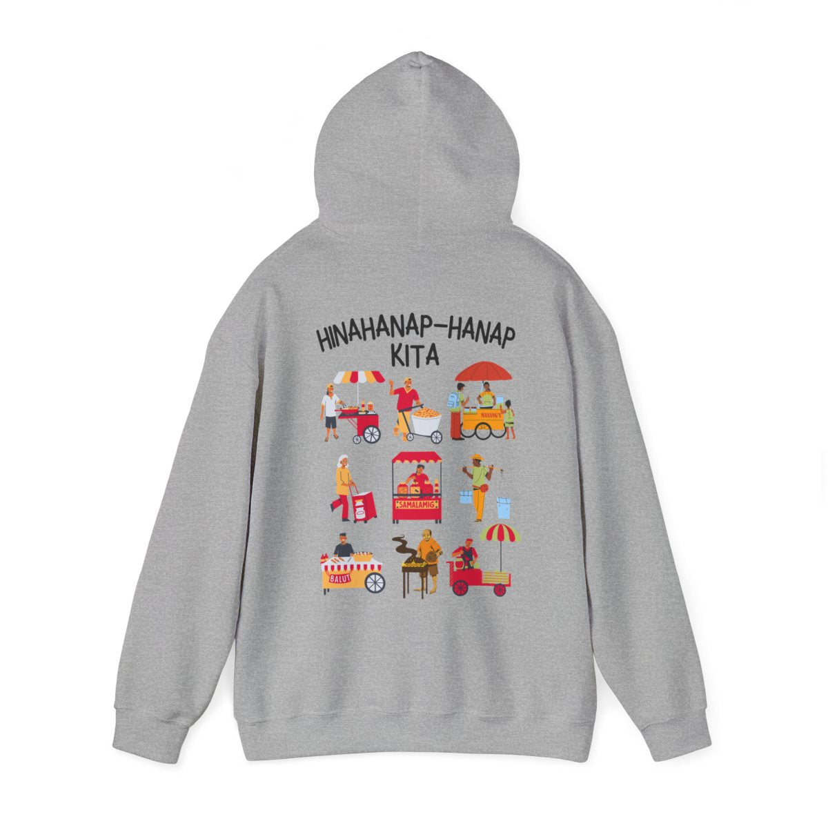 PINOY STREET FOODS 1 - Filipino Food (Hoodie)