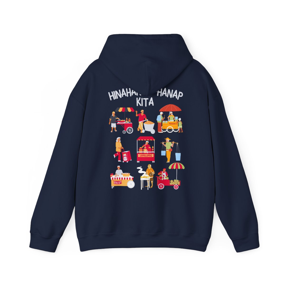 PINOY STREET FOODS 1 - Filipino Food (Hoodie)