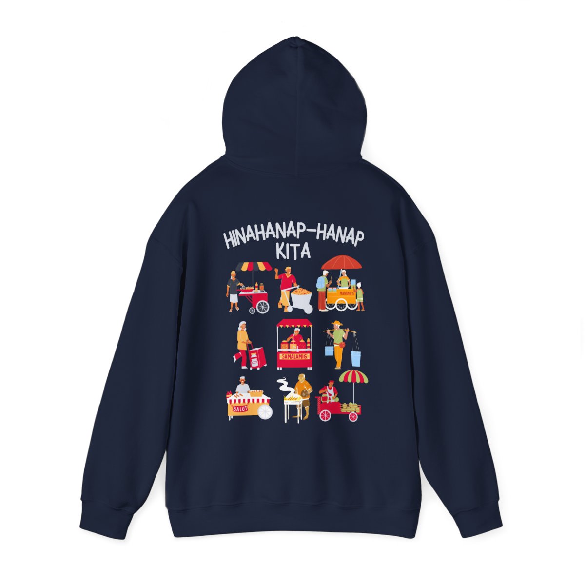 PINOY STREET FOODS 1 - Filipino Food (Hoodie)
