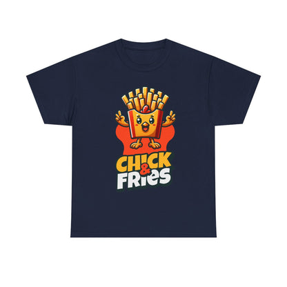 1-PC. FRIED CHICKEN W/ FRIES - All Meat (Basic Tee)