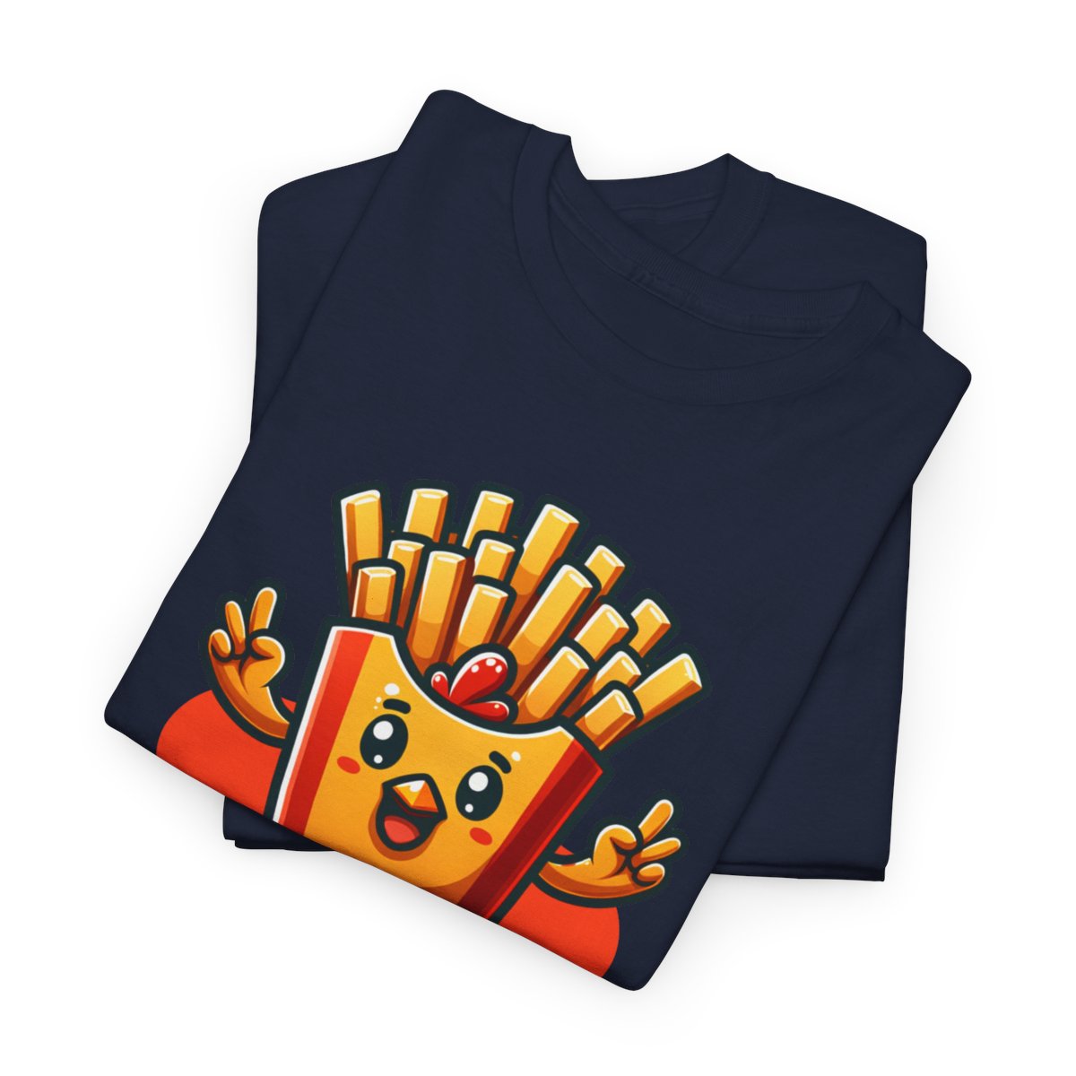 1-PC. FRIED CHICKEN W/ FRIES - All Meat (Basic Tee)