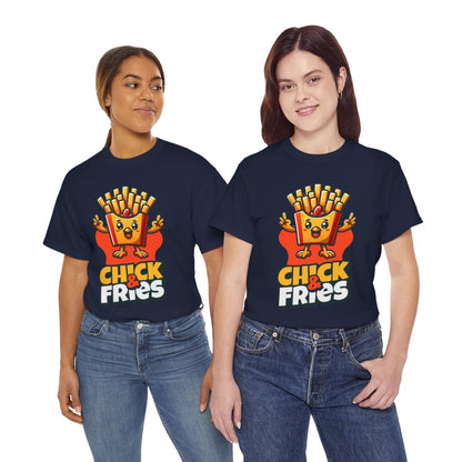 1-PC. FRIED CHICKEN W/ FRIES - All Meat (Basic Tee)