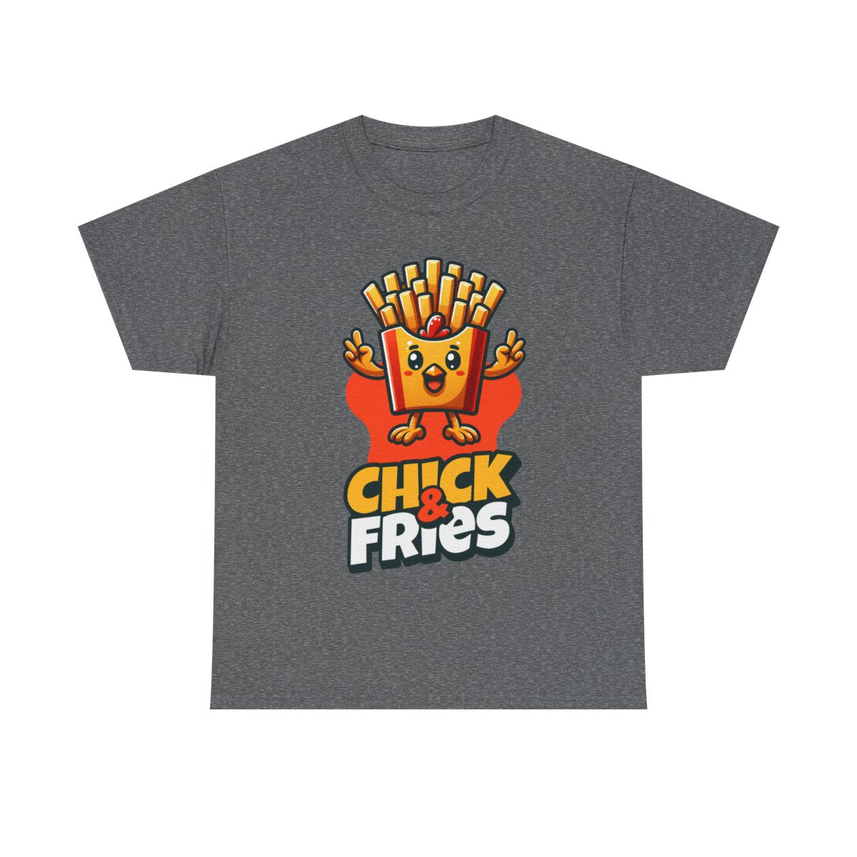 1-PC. FRIED CHICKEN W/ FRIES - All Meat (Basic Tee)