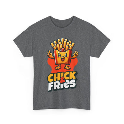 1-PC. FRIED CHICKEN W/ FRIES - All Meat (Basic Tee)