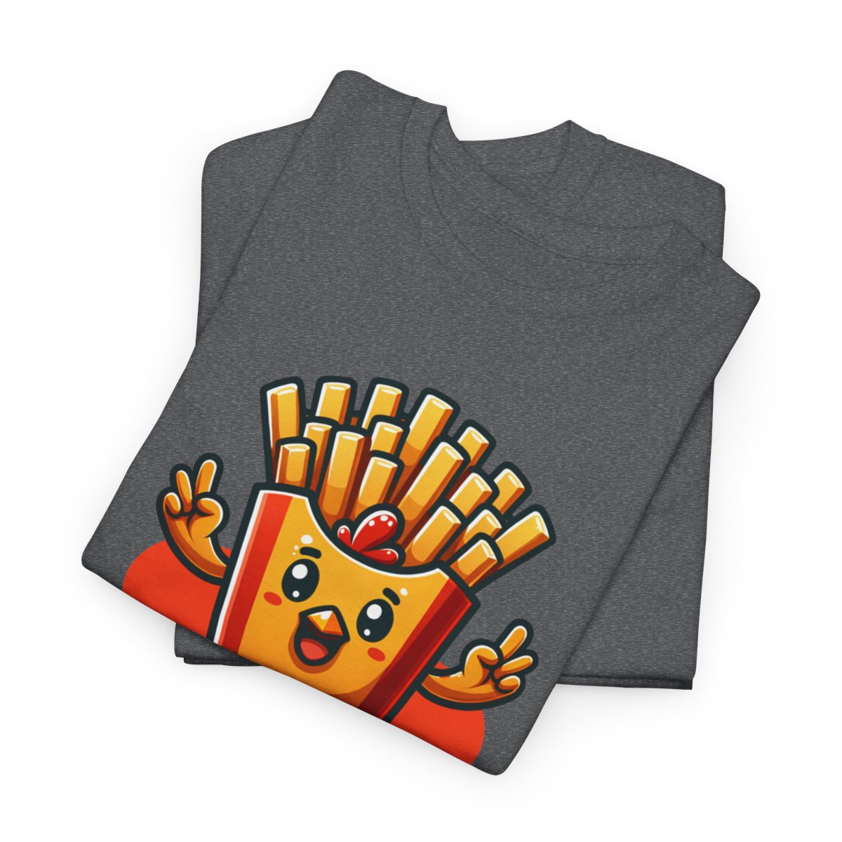 1-PC. FRIED CHICKEN W/ FRIES - All Meat (Basic Tee)