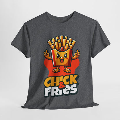 1-PC. FRIED CHICKEN W/ FRIES - All Meat (Basic Tee)