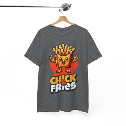 1-PC. FRIED CHICKEN W/ FRIES - All Meat (Basic Tee)