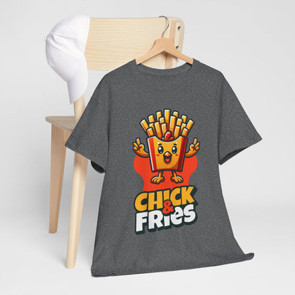 1-PC. FRIED CHICKEN W/ FRIES - All Meat (Basic Tee)