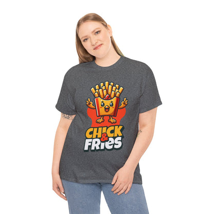 1-PC. FRIED CHICKEN W/ FRIES - All Meat (Basic Tee)