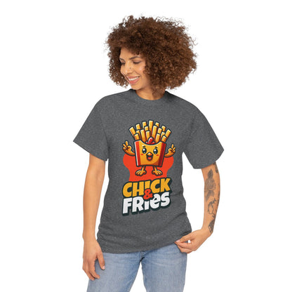 1-PC. FRIED CHICKEN W/ FRIES - All Meat (Basic Tee)