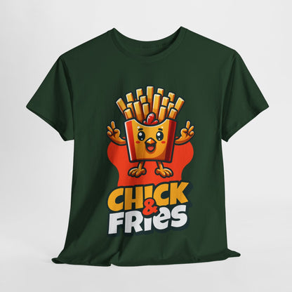 1-PC. FRIED CHICKEN W/ FRIES - All Meat (Basic Tee)
