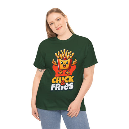 1-PC. FRIED CHICKEN W/ FRIES - All Meat (Basic Tee)