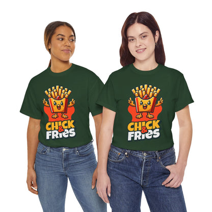1-PC. FRIED CHICKEN W/ FRIES - All Meat (Basic Tee)