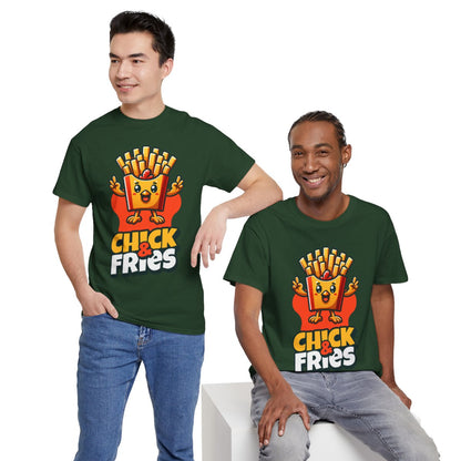 1-PC. FRIED CHICKEN W/ FRIES - All Meat (Basic Tee)