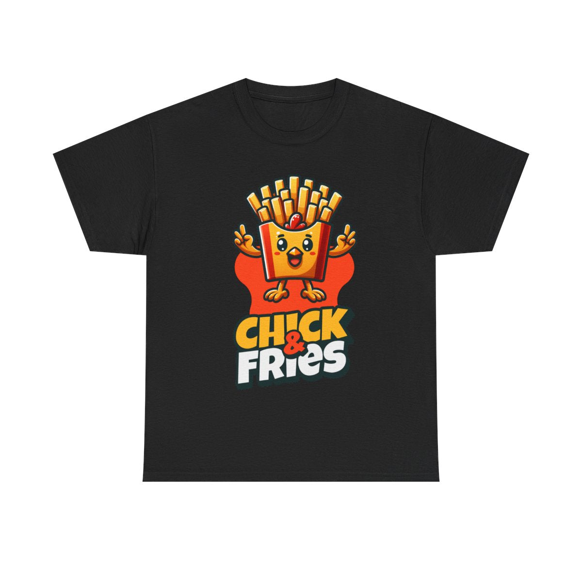 1-PC. FRIED CHICKEN W/ FRIES - All Meat (Basic Tee)