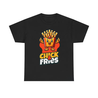 1-PC. FRIED CHICKEN W/ FRIES - All Meat (Basic Tee)