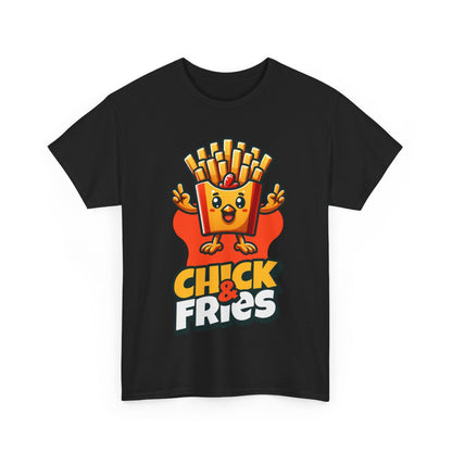 1-PC. FRIED CHICKEN W/ FRIES - All Meat (Basic Tee)