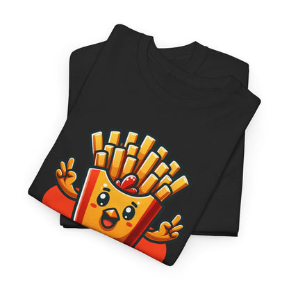 1-PC. FRIED CHICKEN W/ FRIES - All Meat (Basic Tee)