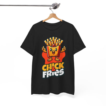 1-PC. FRIED CHICKEN W/ FRIES - All Meat (Basic Tee)