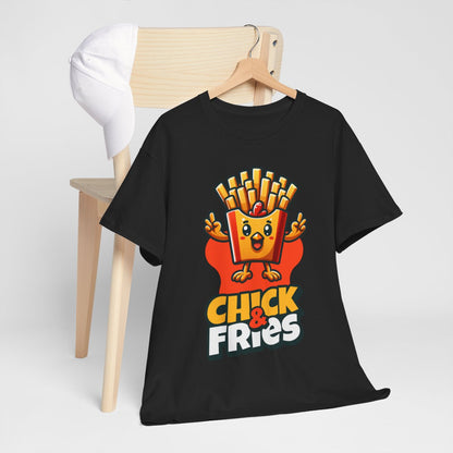 1-PC. FRIED CHICKEN W/ FRIES - All Meat (Basic Tee)
