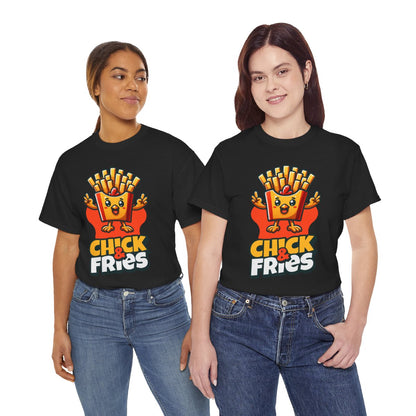 1-PC. FRIED CHICKEN W/ FRIES - All Meat (Basic Tee)