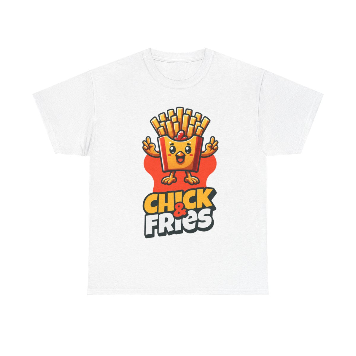1-PC. FRIED CHICKEN W/ FRIES - All Meat (Basic Tee)