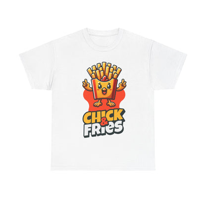 1-PC. FRIED CHICKEN W/ FRIES - All Meat (Basic Tee)