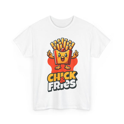 1-PC. FRIED CHICKEN W/ FRIES - All Meat (Basic Tee)
