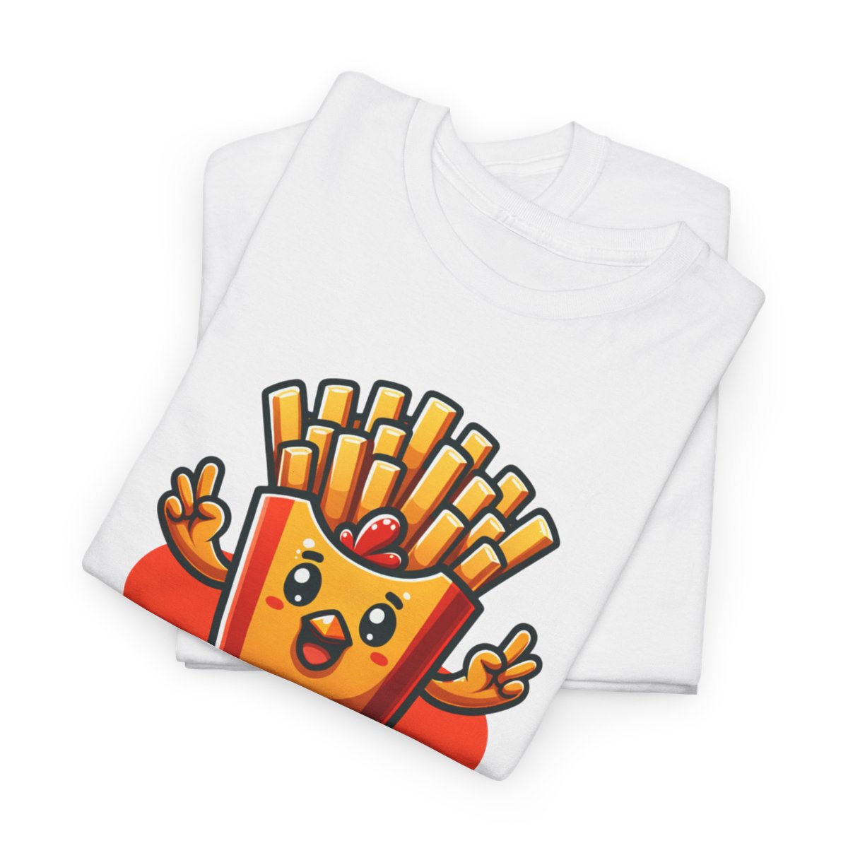 1-PC. FRIED CHICKEN W/ FRIES - All Meat (Basic Tee)