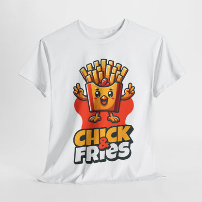 1-PC. FRIED CHICKEN W/ FRIES - All Meat (Basic Tee)