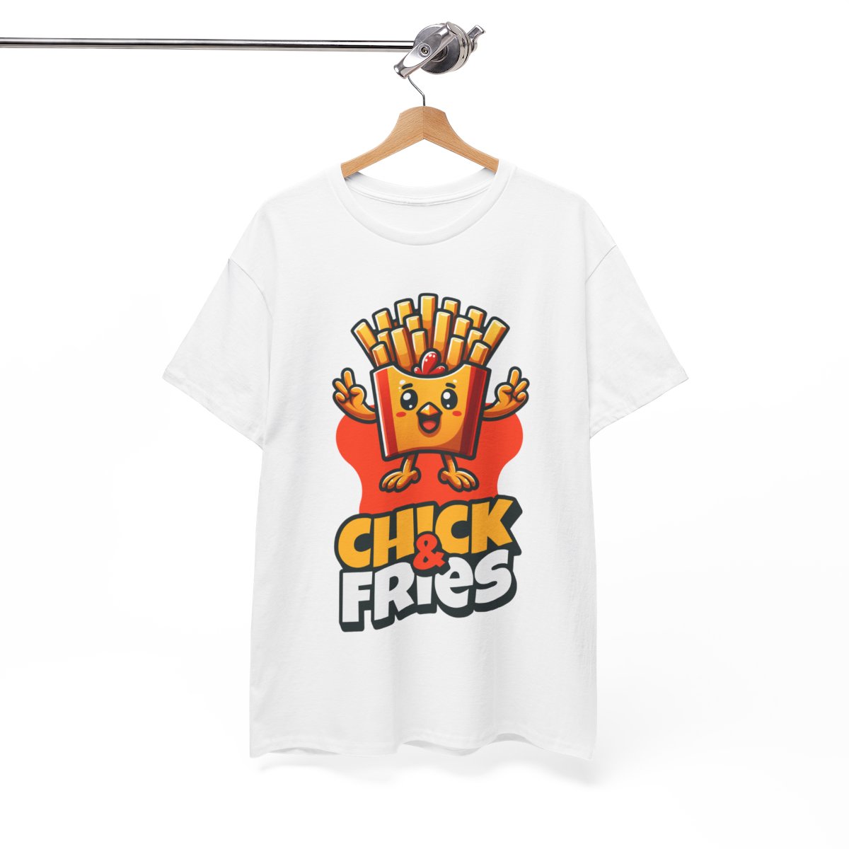 1-PC. FRIED CHICKEN W/ FRIES - All Meat (Basic Tee)