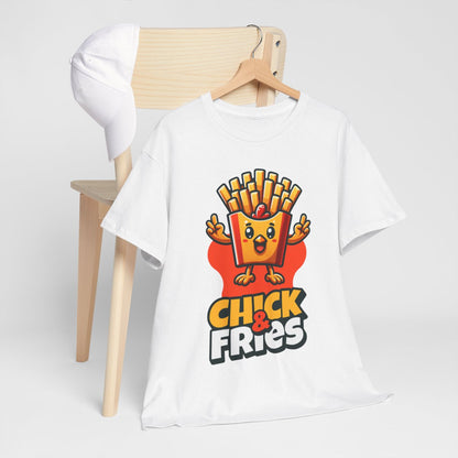 1-PC. FRIED CHICKEN W/ FRIES - All Meat (Basic Tee)