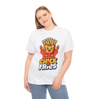 1-PC. FRIED CHICKEN W/ FRIES - All Meat (Basic Tee)