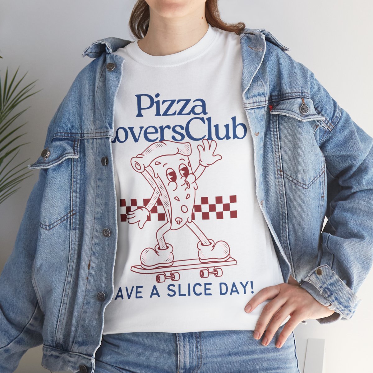 DEEP-DISH PIZZA - Pizza (Basic Tee)