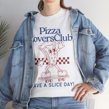 DEEP-DISH PIZZA - Pizza (Basic Tee)
