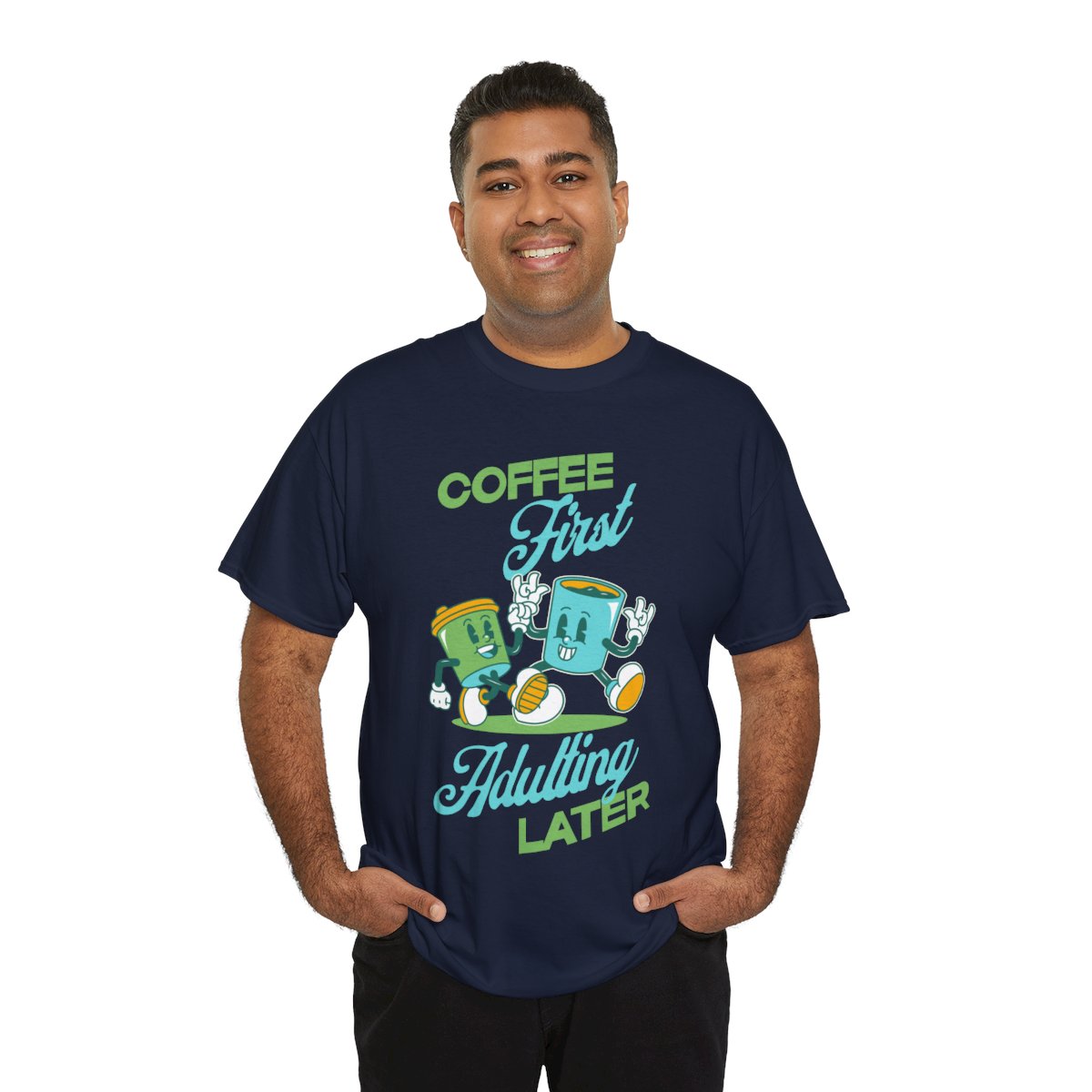 PEPPERMINT DARK CHOCOLATE - Coffee (Basic Tee)