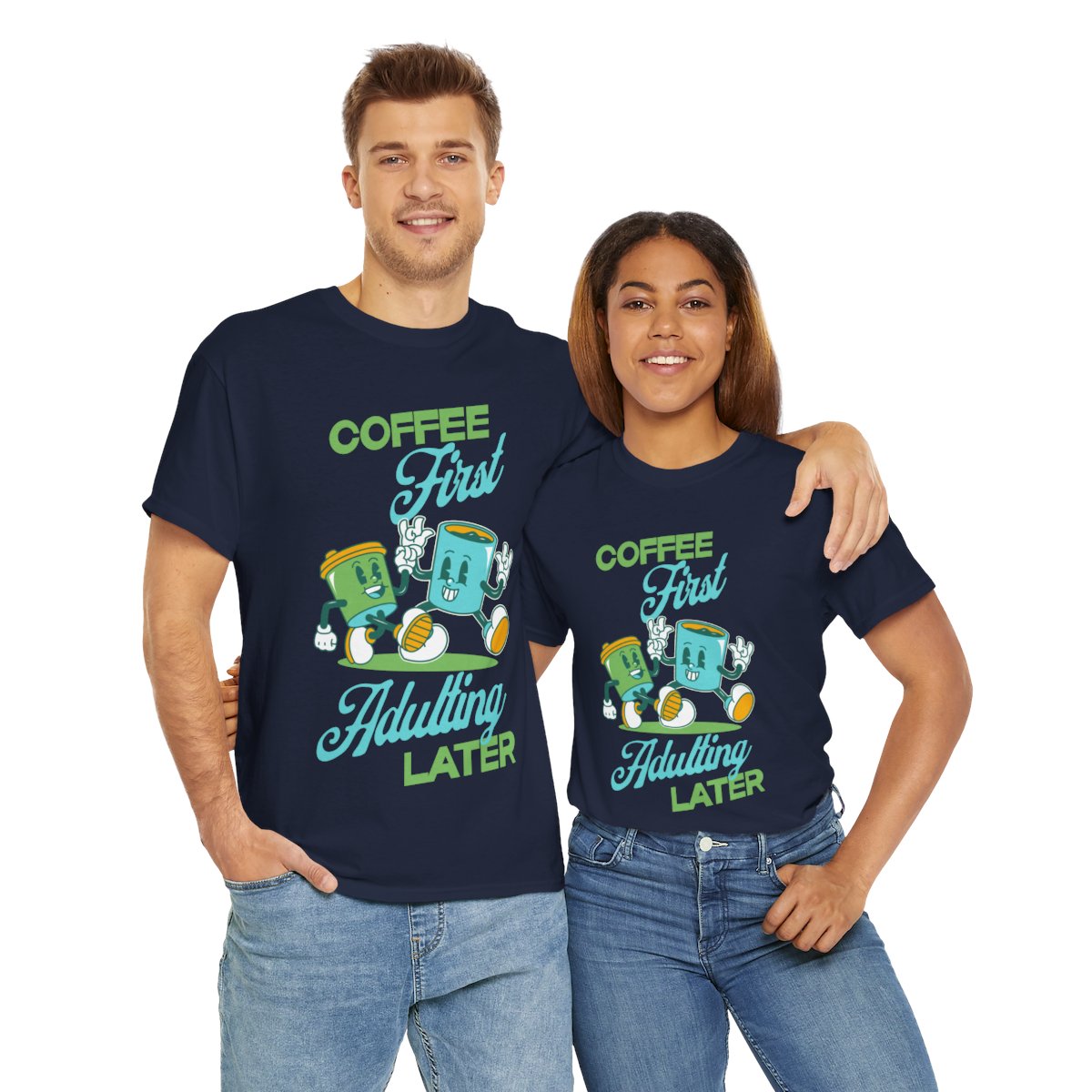 PEPPERMINT DARK CHOCOLATE - Coffee (Basic Tee)