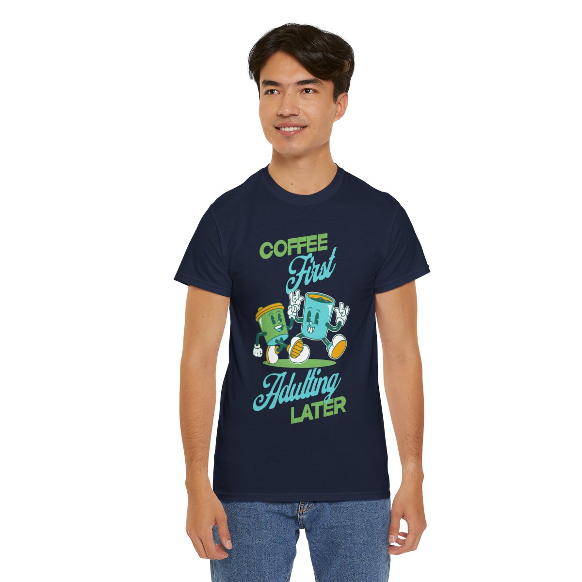 PEPPERMINT DARK CHOCOLATE - Coffee (Basic Tee)