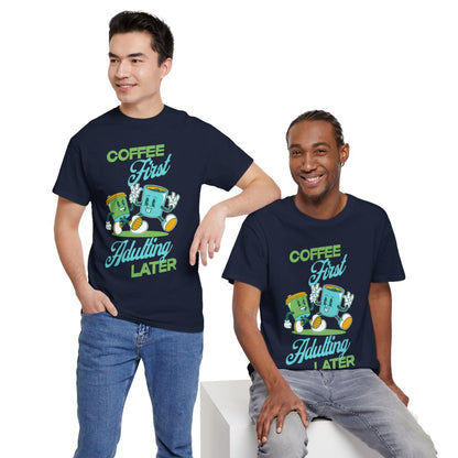 PEPPERMINT DARK CHOCOLATE - Coffee (Basic Tee)