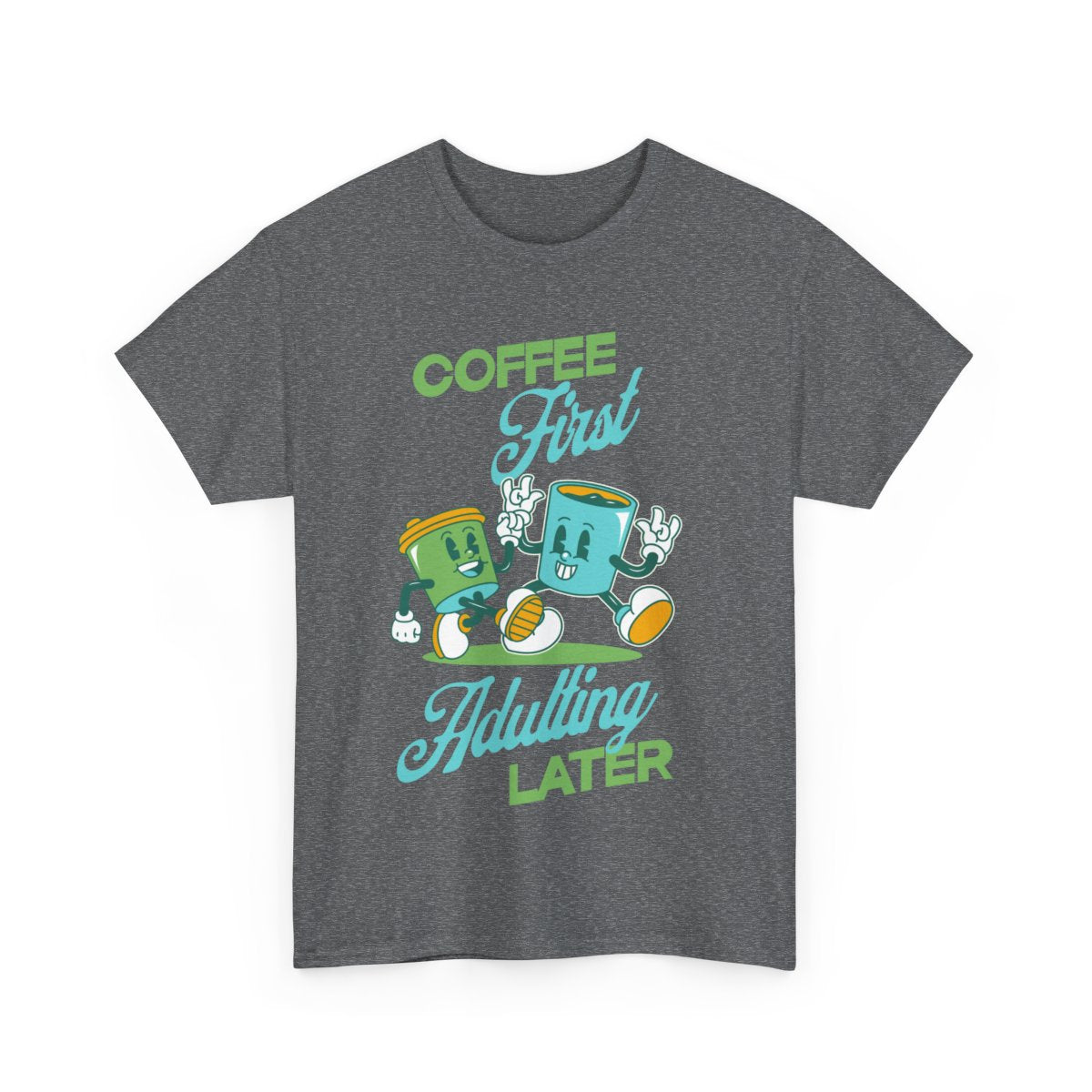 PEPPERMINT DARK CHOCOLATE - Coffee (Basic Tee)