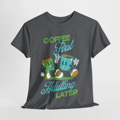 PEPPERMINT DARK CHOCOLATE - Coffee (Basic Tee)