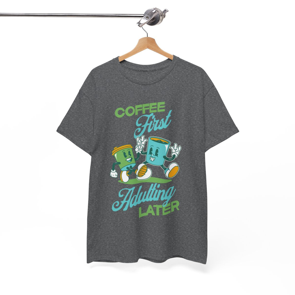 PEPPERMINT DARK CHOCOLATE - Coffee (Basic Tee)