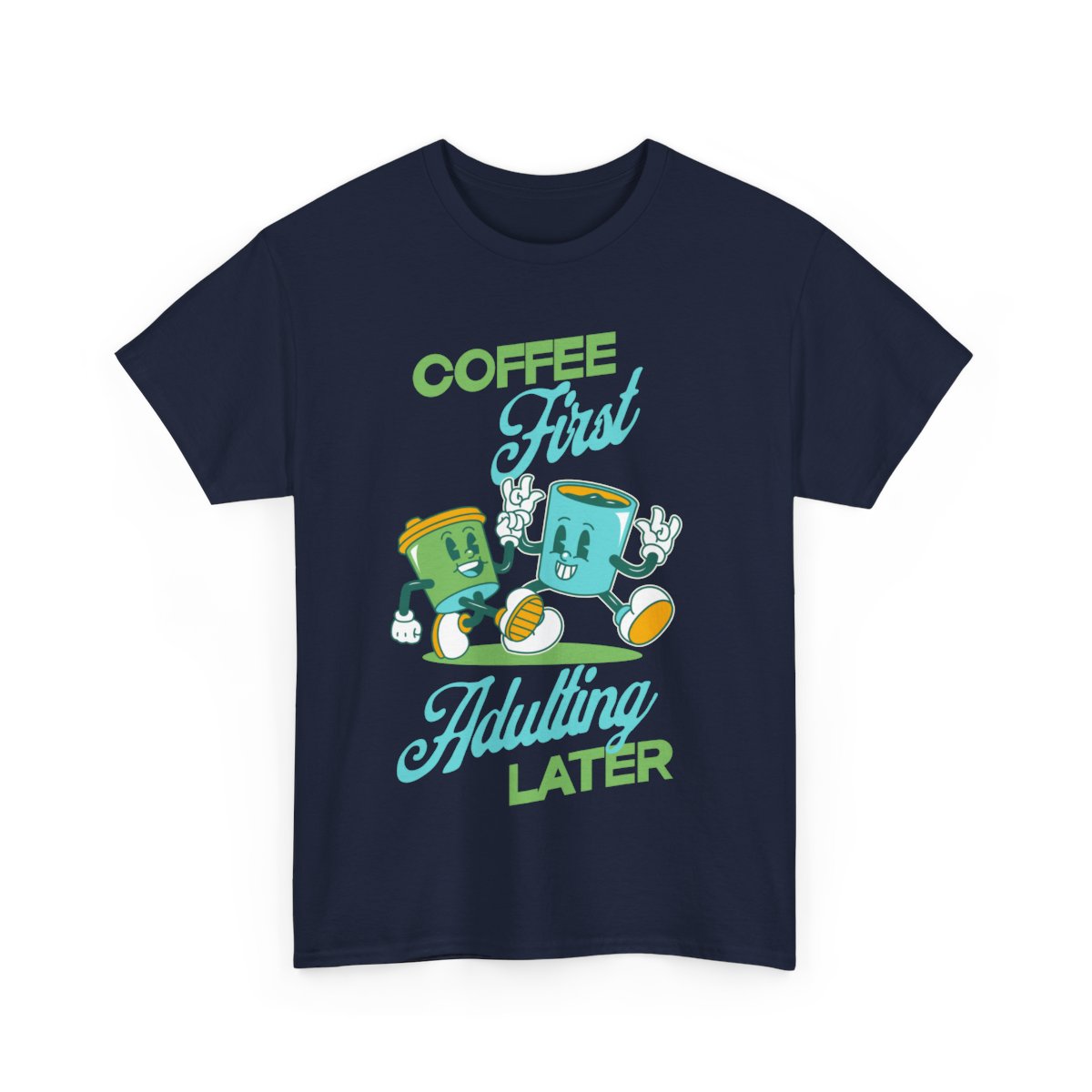 PEPPERMINT DARK CHOCOLATE - Coffee (Basic Tee)