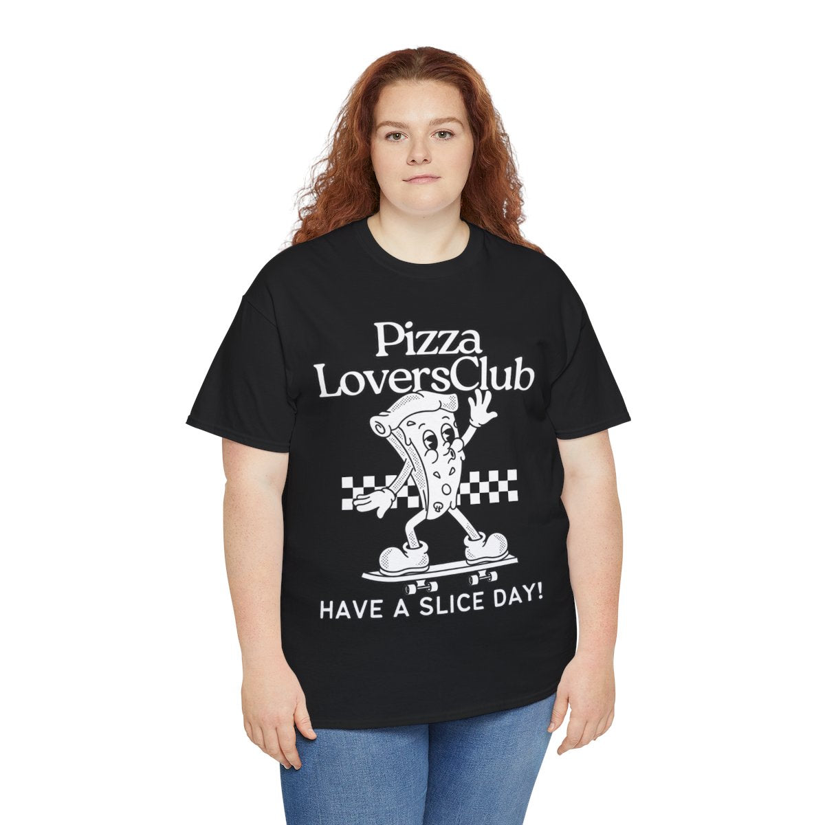 DEEP-DISH PIZZA - Pizza (Basic Tee)