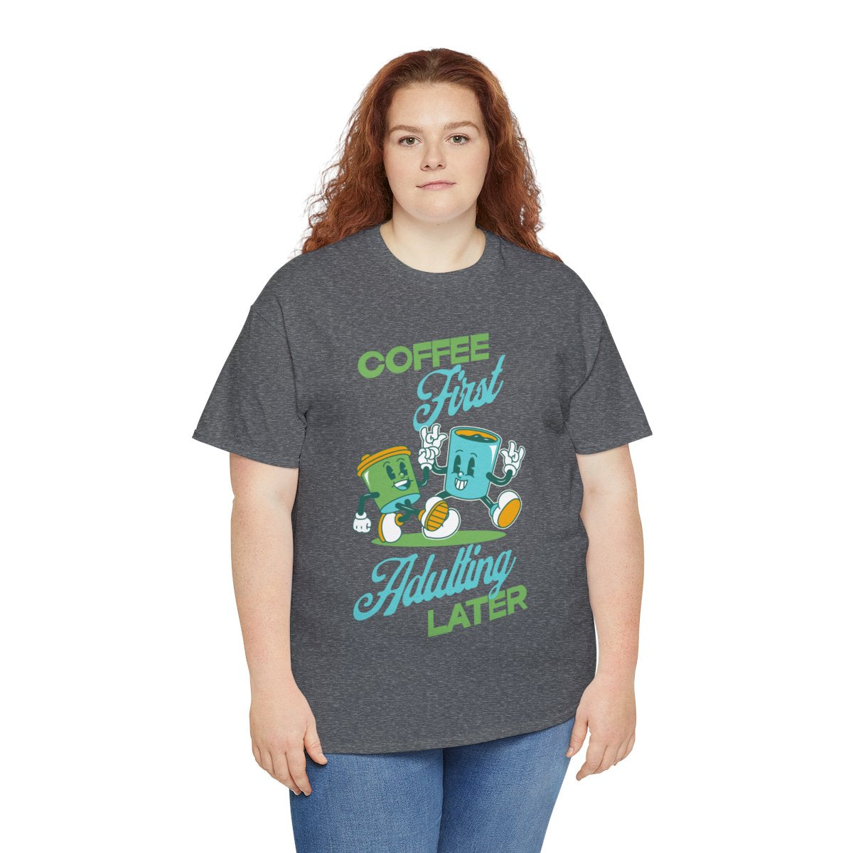 PEPPERMINT DARK CHOCOLATE - Coffee (Basic Tee)