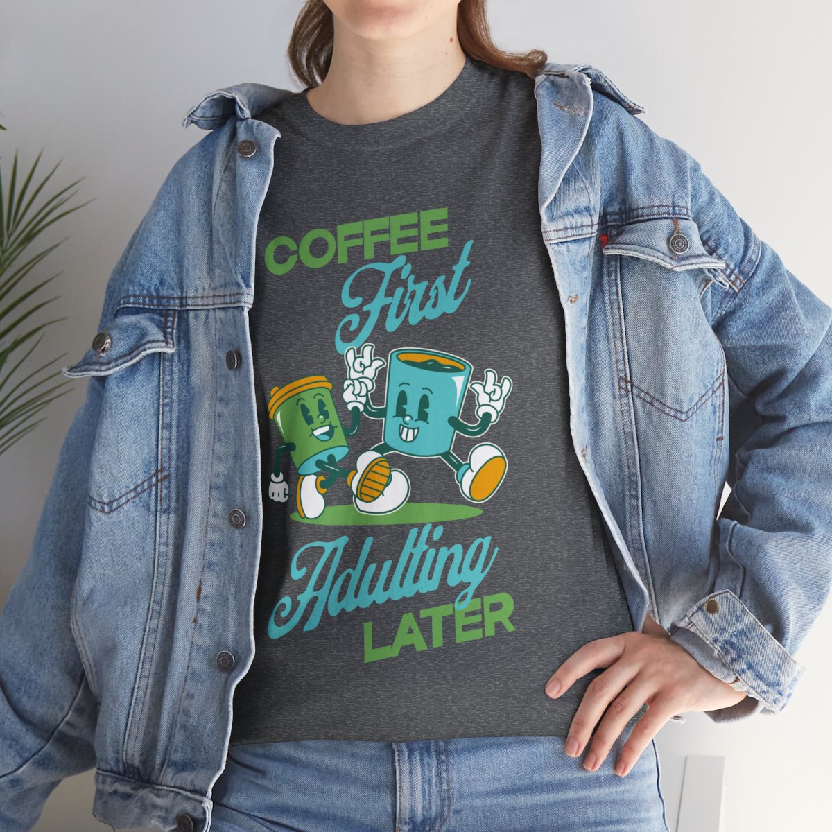 PEPPERMINT DARK CHOCOLATE - Coffee (Basic Tee)