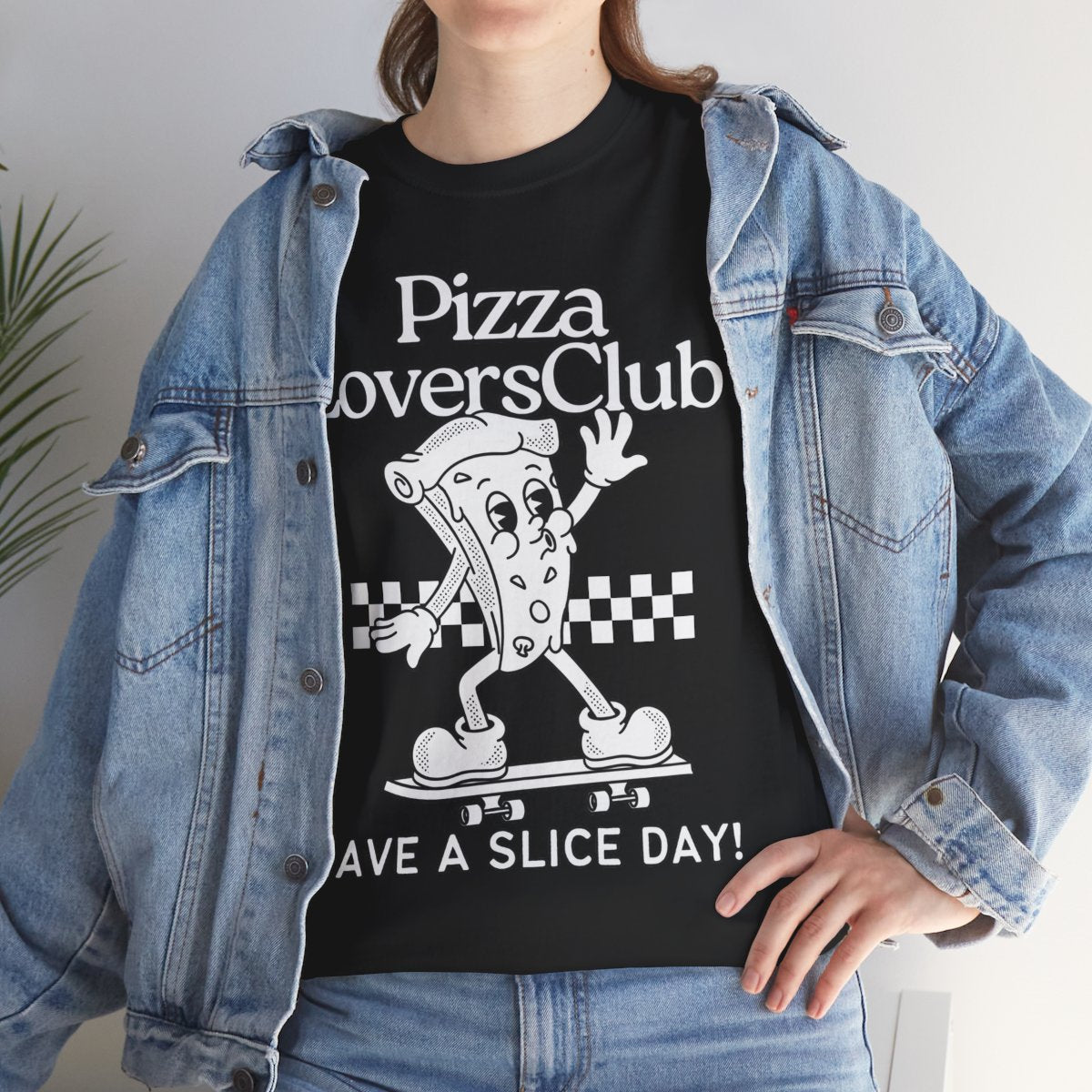 DEEP-DISH PIZZA - Pizza (Basic Tee)