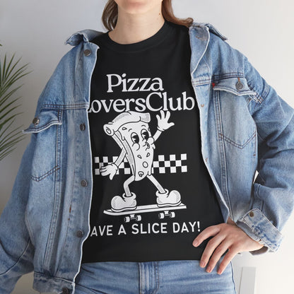 DEEP-DISH PIZZA - Pizza (Basic Tee)