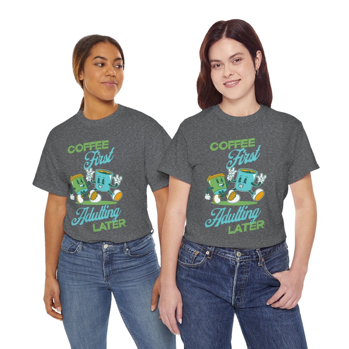 PEPPERMINT DARK CHOCOLATE - Coffee (Basic Tee)